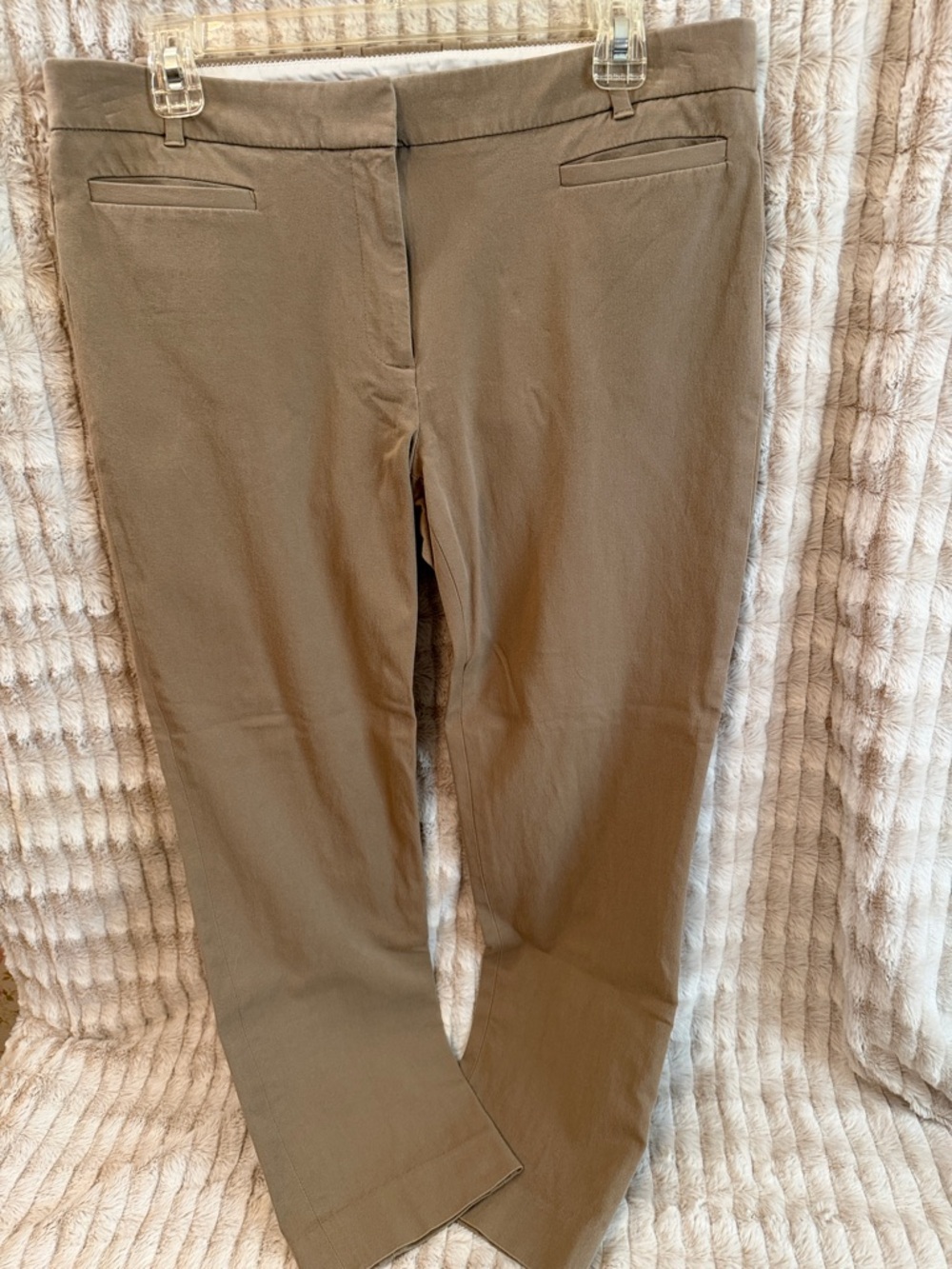 J. Crew Stretch Pants in Taupe